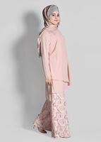 Tesettür giyim PUDRA T 3364P New Loren 2&prime;li Pant. Takım-Alv Fashion