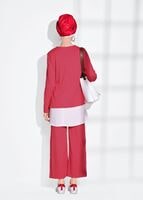 Vêtements hijab CORAIL COSTUME AVEC PANTALON 5756