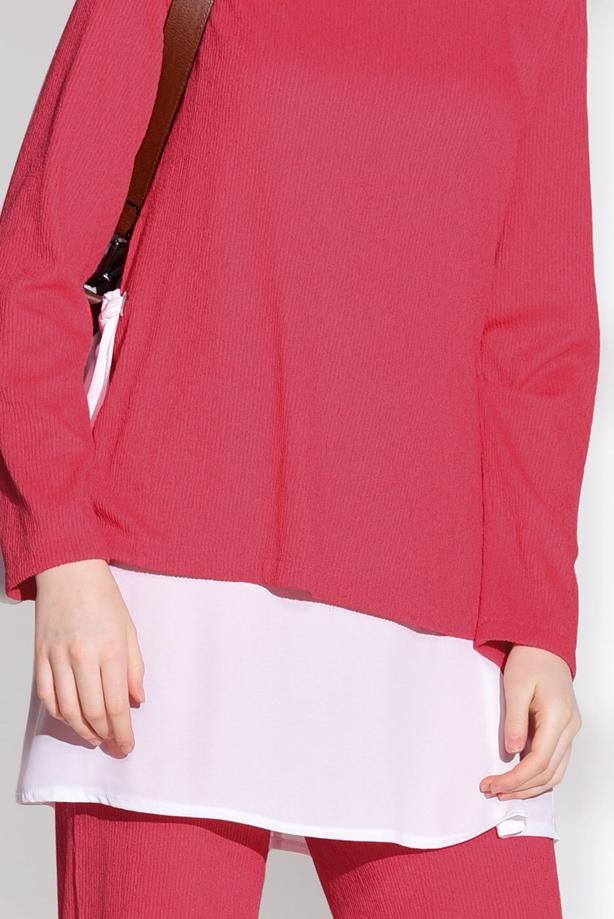 Vêtements hijab   SUIT WITH PANTS 5756 - TRENDTESETTÜR