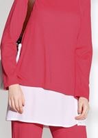 Vêtements hijab CORAIL COSTUME AVEC PANTALON 5756