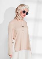 Vêtements hijab POUDRE COSTUME AVEC PANTALON 5756