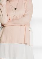 Vêtements hijab POUDRE COSTUME AVEC PANTALON 5756