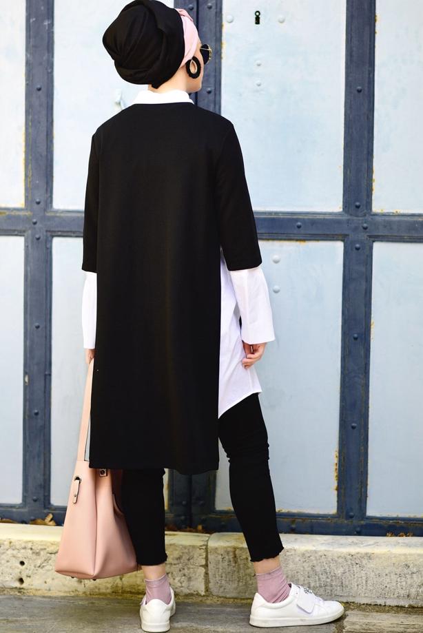 Vêtements hijab  STRIPED TUNIC 6556  - TRENDTESETTÜR