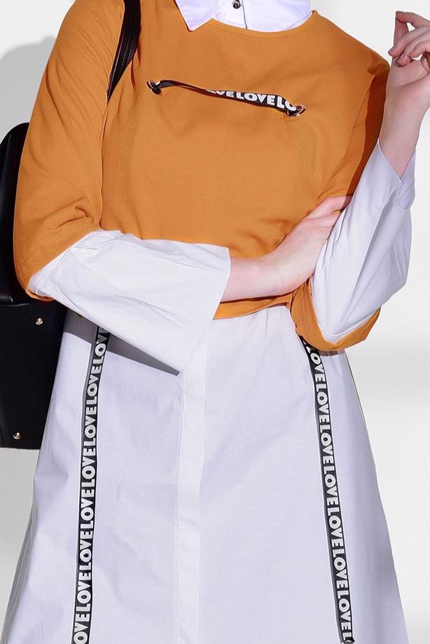 Vêtements hijab  STRIPED TUNIC 6556  - TRENDTESETTÜR