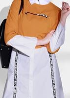 Hijab clothing YELLOW STRIPED TUNIC 6556 