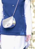 Vêtements hijab BLEU MARINE COSTUME DÉTAIL PIERRE AVEC PANTALON 8656