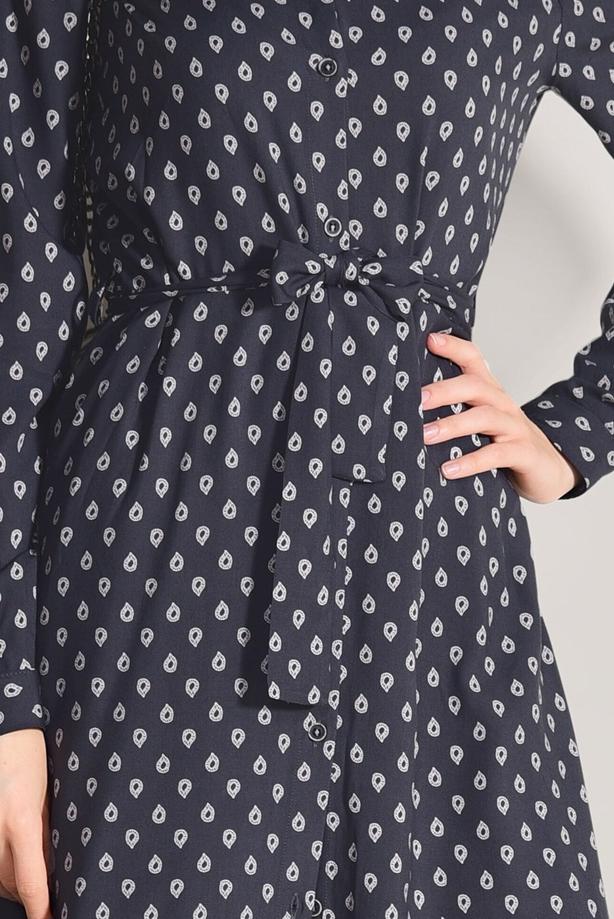 Vêtements hijab  PRINTED TUNIC 20082-3  - TRENDTESETTÜR