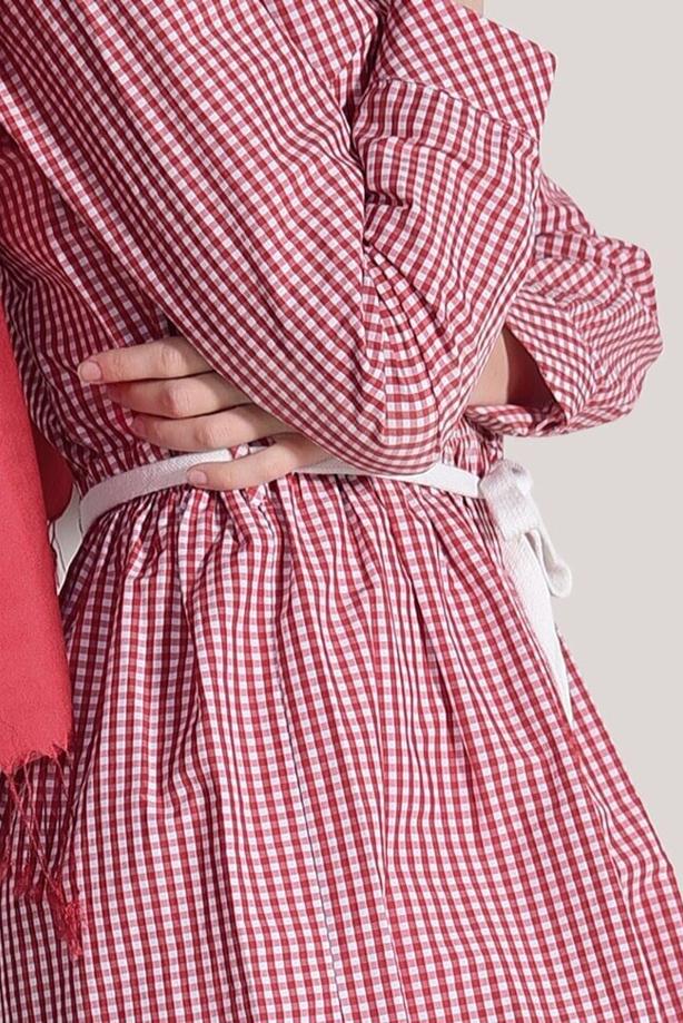 Vêtements hijab  CHECKED TUNIC T 050062  - TRENDTESETTÜR