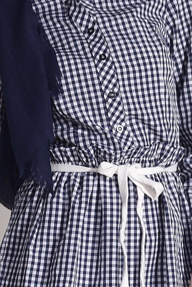 Vêtements hijab  CHECKED TUNIC T 050062  - TRENDTESETTÜR