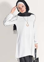 Vêtements hijab ÉCRU JUPE EN FALBALAS DÉTAİLLÉ 162310