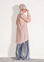 Vêtements hijab POUDRE JUPE EN FALBALAS DÉTAİLLÉ 162310