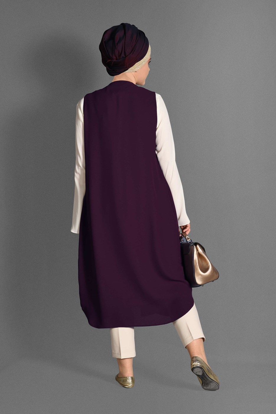 Tesettür giyim MÜRDÜM T 4537 Milas 2&prime;Lİ Tesettür Tunik-Alv Fashion