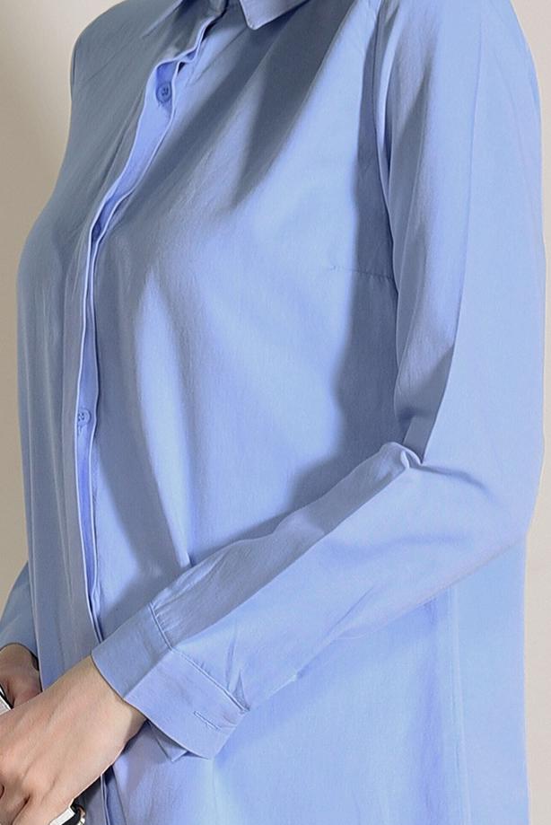 Vêtements hijab  FRINGE DETAIL TUNIC 6365  - TRENDTESETTÜR