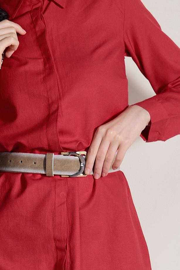 Vêtements hijab  FRINGE DETAIL TUNIC 6365  - TRENDTESETTÜR