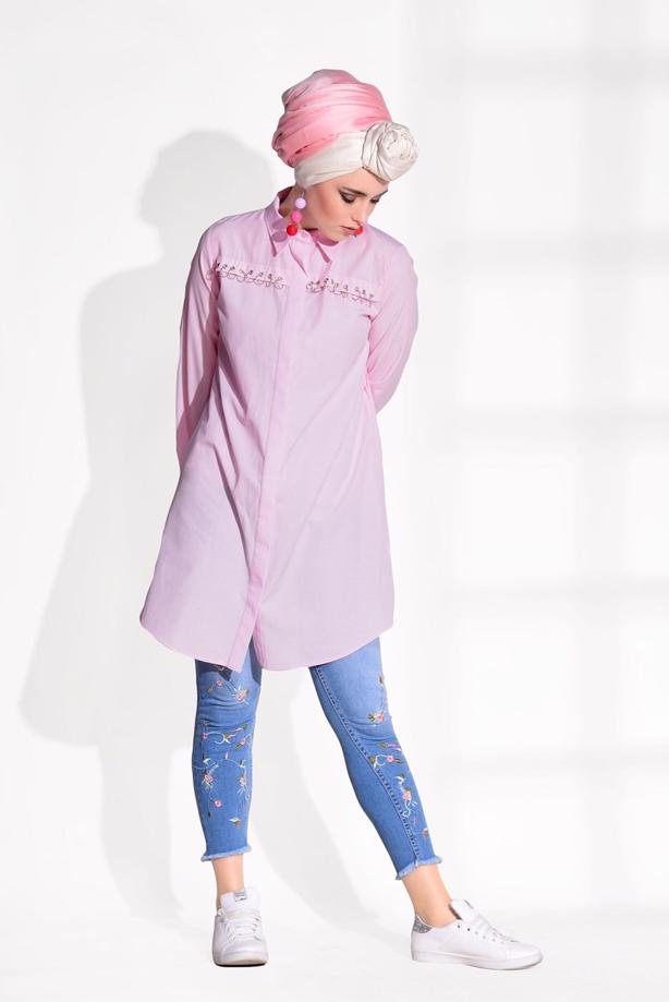 Vêtements hijab  TUNIC 8878-1  - TRENDTESETTÜR