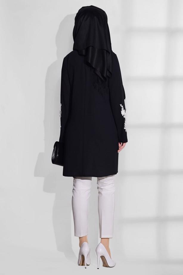 Hijab clothing  FLOWER PRINTED TUNIC 891310  - TRENDTESETTÜR