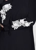 Hijab clothing BLACK FLOWER PRINTED TUNIC 891310 