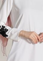 Vêtements hijab ÉCRU TUNIQUE IMPRIMÉ FLEURS 891310