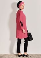 Vêtements hijab CORAIL TUNIQUE IMPRIMÉ FLEURS 891310