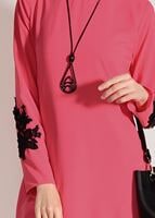 Vêtements hijab CORAIL TUNIQUE IMPRIMÉ FLEURS 891310