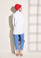 Hijab clothing WHITE TUNIC 03031 