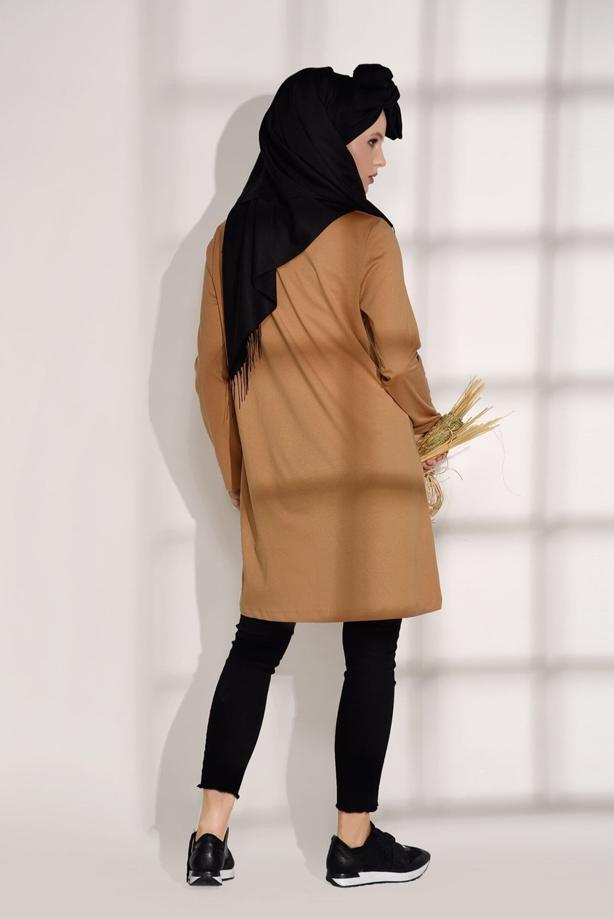 Vêtements hijab  T 17315 Allday-Spor Tunik - TRENDTESETTÜR