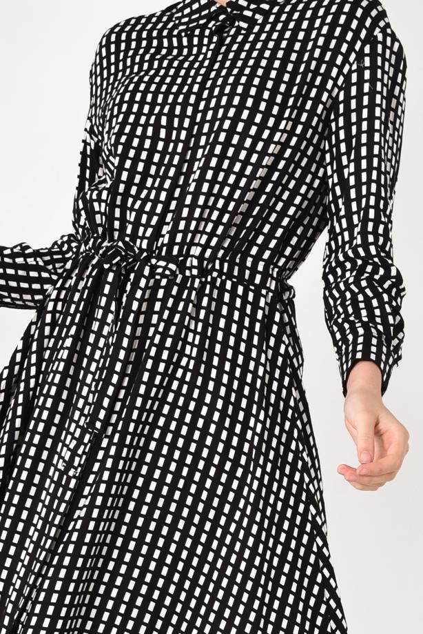 Hijab clothing  PATTERNED TUNIC T 42032 - TRENDTESETTÜR