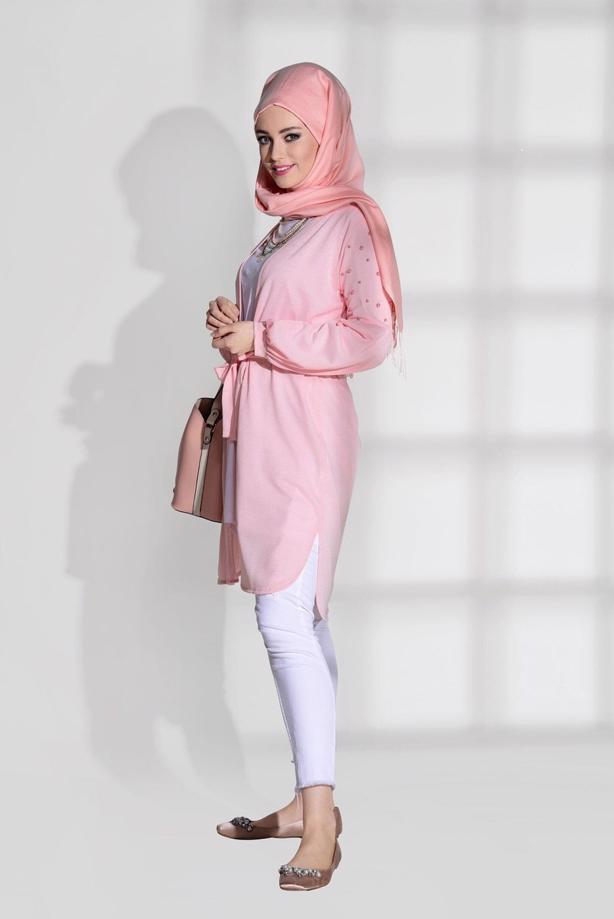 Vêtements hijab  BEADED CARDIGAN 52081  - TRENDTESETTÜR