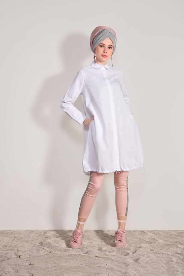 Hijab clothing  ELASTIC TUNIC 88012   - TRENDTESETTÜR
