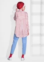 Hijab clothing WHITE STRIPE PATTERN SALAS TUNIC 92031 
