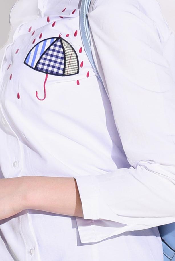 Hijab clothing  CREST DETAILED TUNIC 93021  - TRENDTESETTÜR