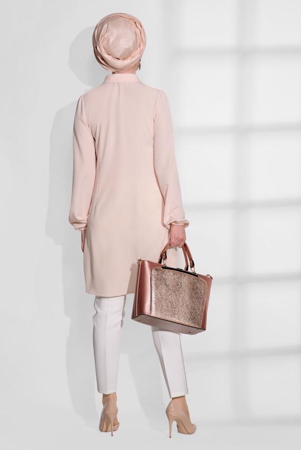 Vêtements hijab  BEAD EMBROIDERED TUNIC 0113  - TRENDTESETTÜR