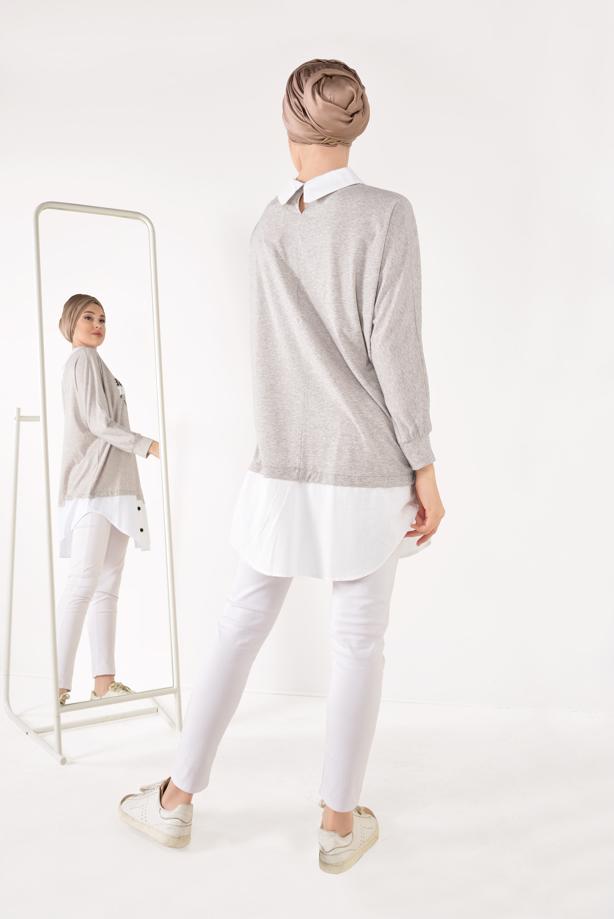 Hijab clothing  PRINTED SPORTS TUNIC 0246  - TRENDTESETTÜR