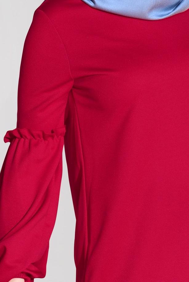 Vêtements hijab  RUFFLE DETAIL TUNIC T 0494  - TRENDTESETTÜR