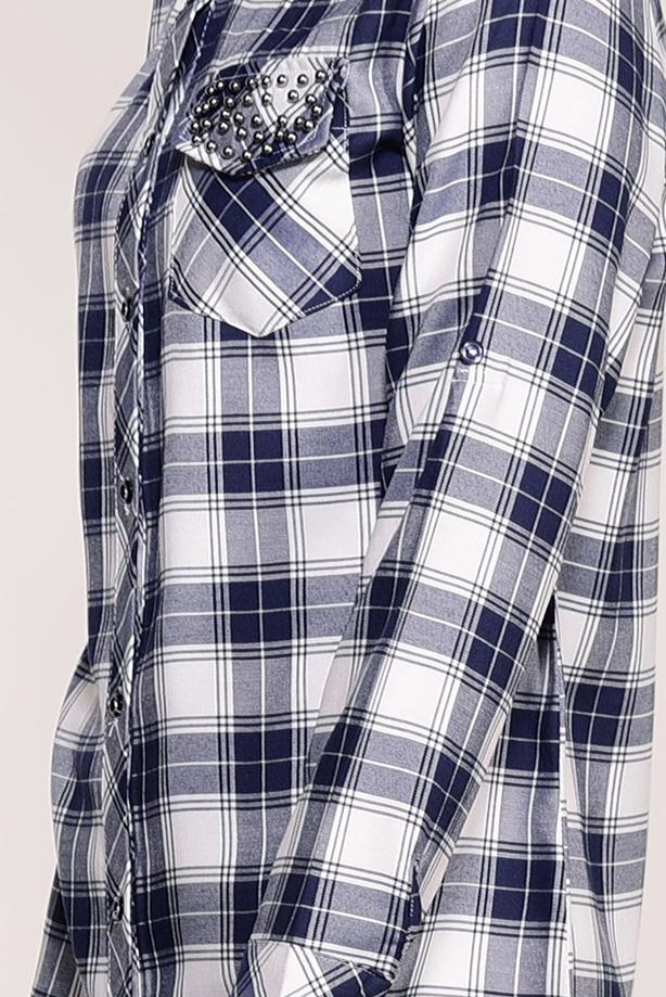 Vêtements hijab  CHECKED TUNIC 0809  - TRENDTESETTÜR