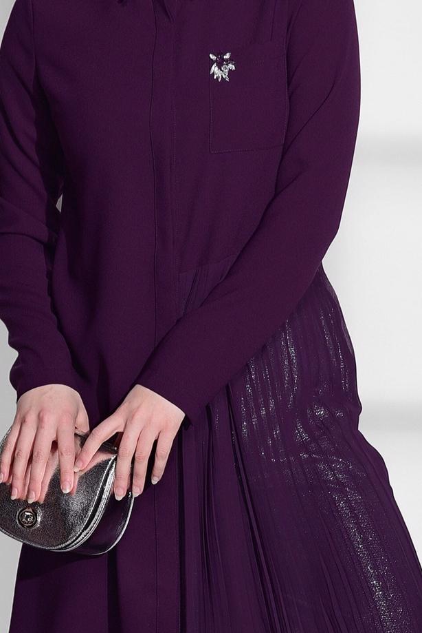 Hijab clothing  PLEAT DETAIL TUNIC T 1172  - TRENDTESETTÜR