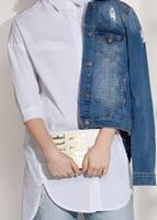 Vêtements hijab BLANC TUNIQUE DÉTAILLÉE BOUTONS 2624