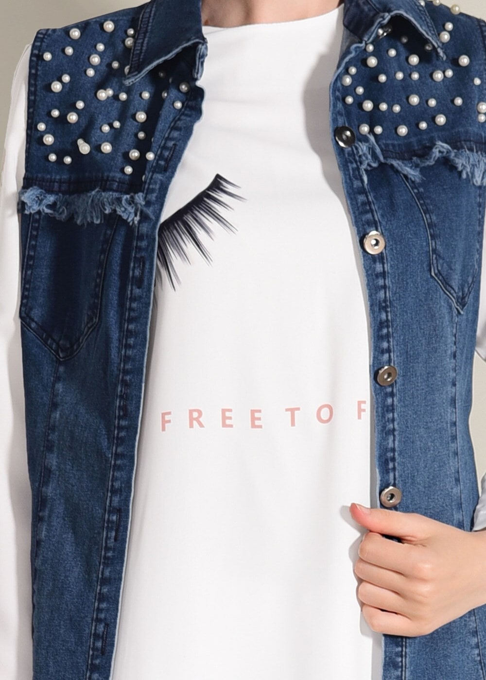 Hijab clothing NAVY BLUE 2-PIECE SPORTS TUNIC 2813 