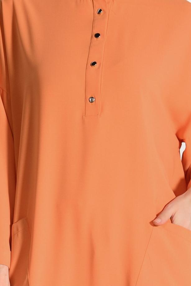 Vêtements hijab  POCKET DETAIL BOOTH TUNIC 3103  - TRENDTESETTÜR