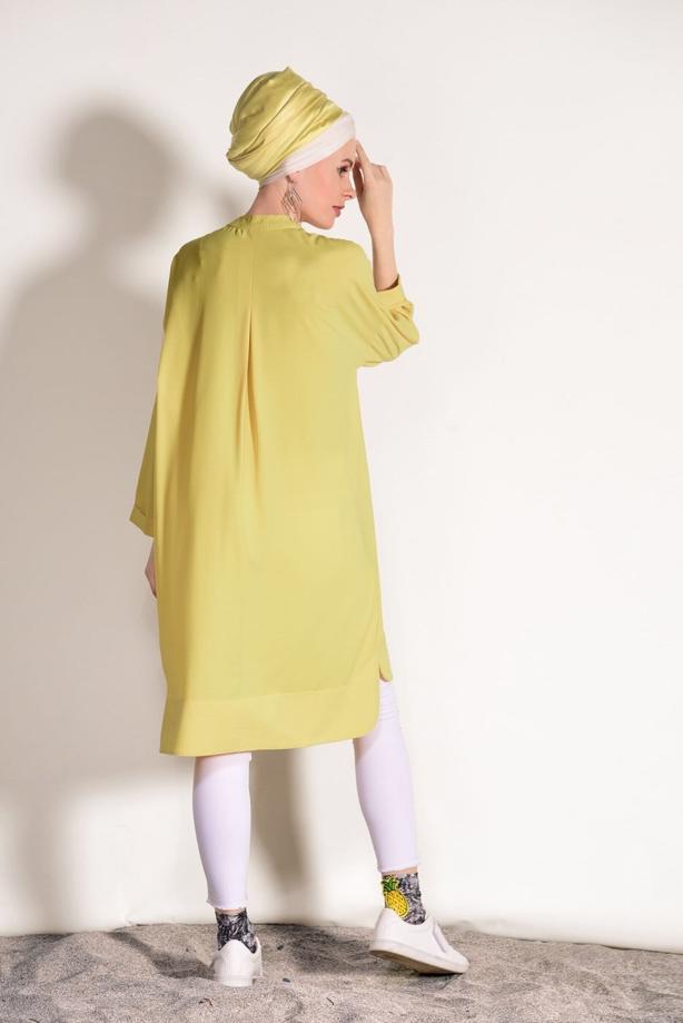 Vêtements hijab  POCKET DETAIL BOOTH TUNIC 3103  - TRENDTESETTÜR