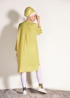 Vêtements hijab JAUNE TUNIQUE BOOTH AVEC POCHES 3103