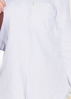 Tesettür giyim BEYAZ PÜSKÜL DETAYLI BLUZ 3338