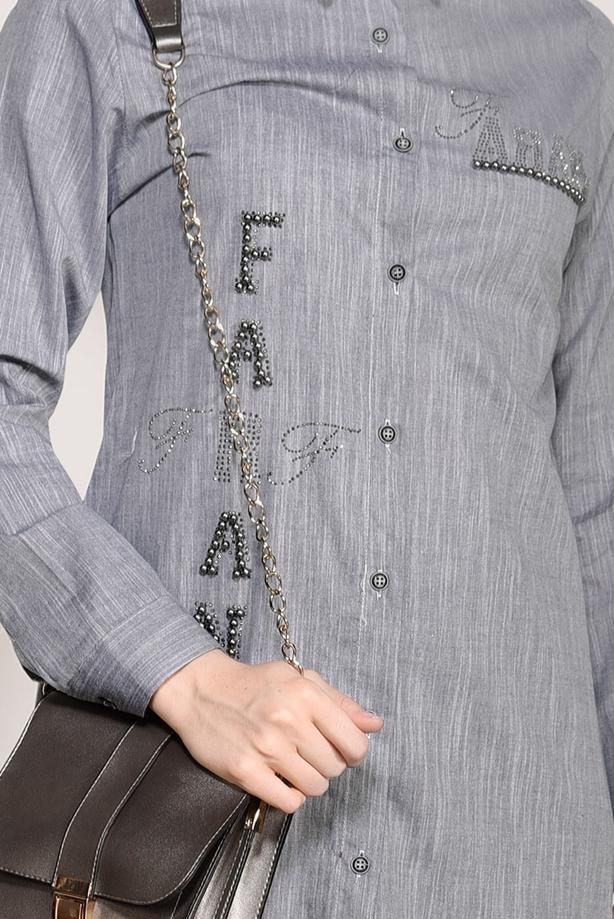 Vêtements hijab   BEADED TUNIC 3429 - TRENDTESETTÜR