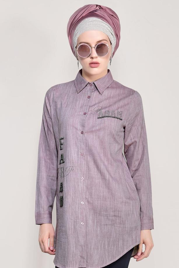 Vêtements hijab   BEADED TUNIC 3429 - TRENDTESETTÜR