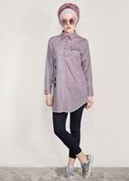 Vêtements hijab ROSE TUNIQUE PERLE 3429