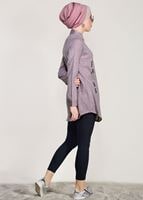 Vêtements hijab ROSE TUNIQUE PERLE 3429