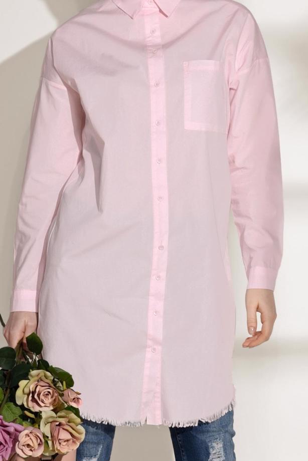 Vêtements hijab  POCKET DETAILED SPORTS TUNIC 3614  - TRENDTESETTÜR