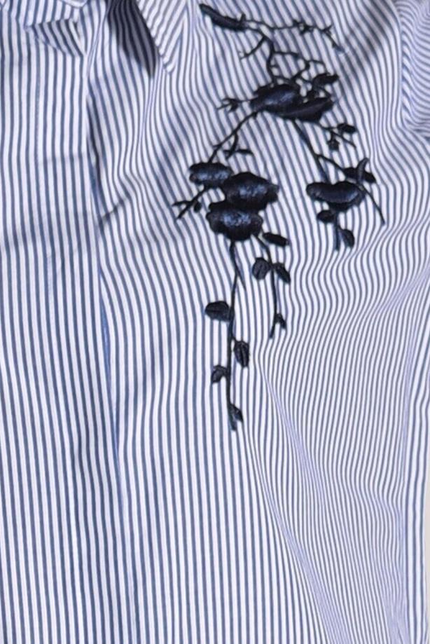 Vêtements hijab  STRIPED TUNIC 3809  - TRENDTESETTÜR