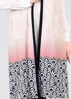 Tesettür giyim PUDRA DESENLİ 2&prime;Lİ TUNİK 4450 