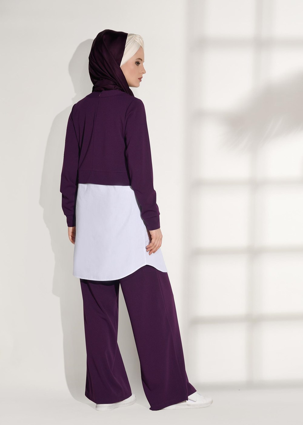 Tesettür giyim MOR T 5004 Loreen- Kuşaklı Tunik